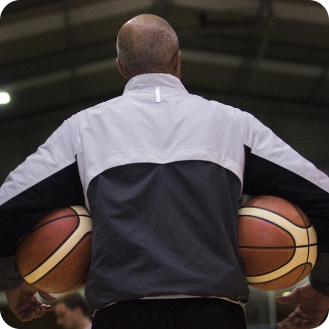 Athlete mid-drill during a training session, representing the sports training apps AppMatic Tech builds
