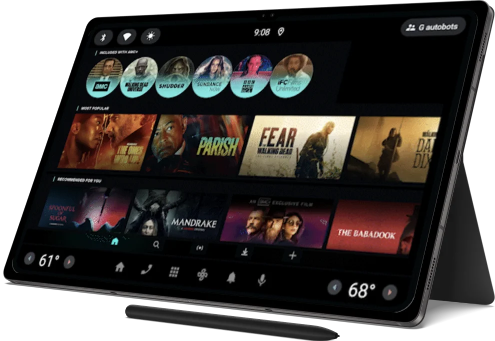 Android Automotive platform built by AppMatic Tech