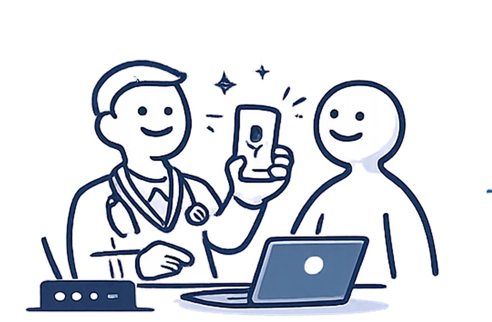 Anvahi consultation session recording screen on Flutter mobile app