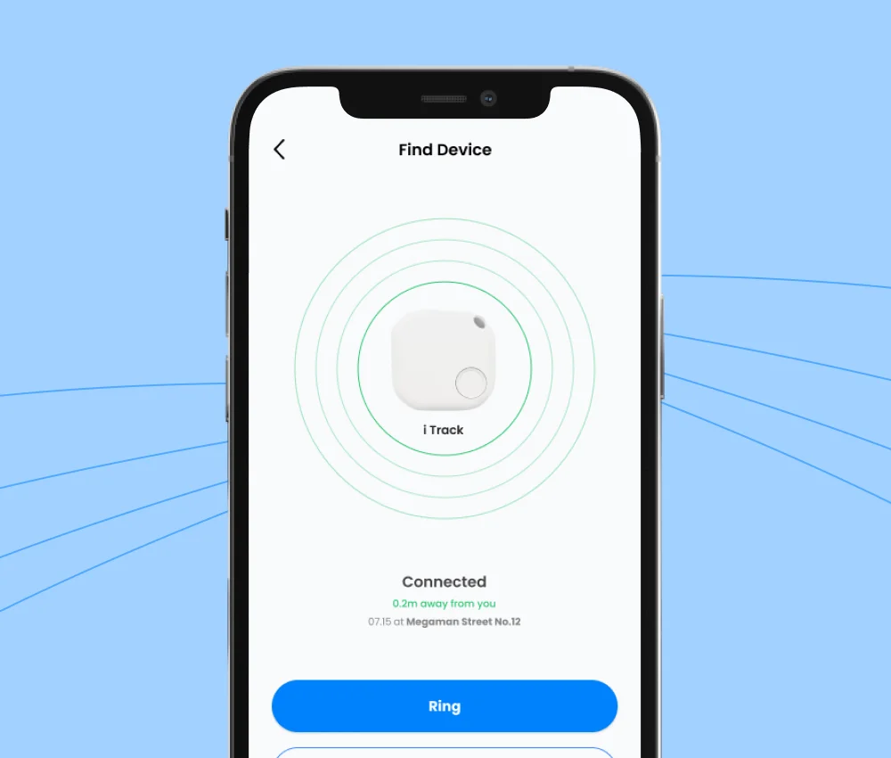 BLE tag tracker app developed by AppMatic Tech