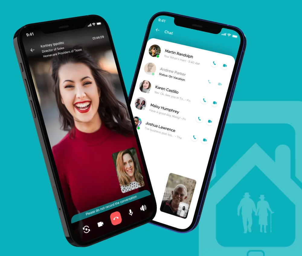 Homecare2Go healthcare app developed by AppMatic Tech