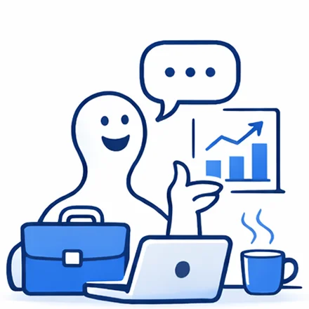 Working professionals using FELA AI conversation tutor