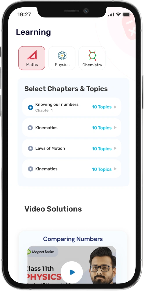 Future Education learning screen showing chapter selection and video solutions, designed by AppMatic Tech