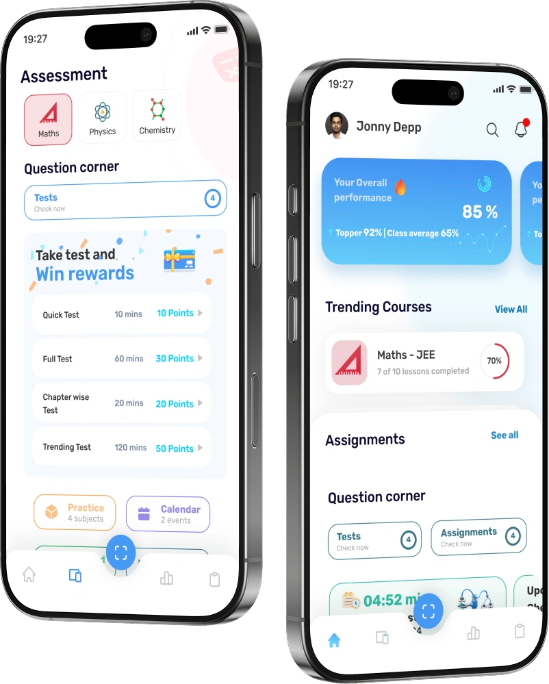 Future Education learning platform mobile app interface