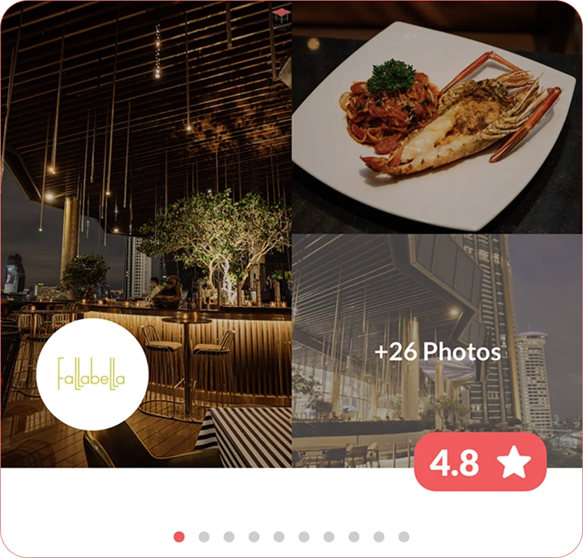 Hungry Hub photo grid