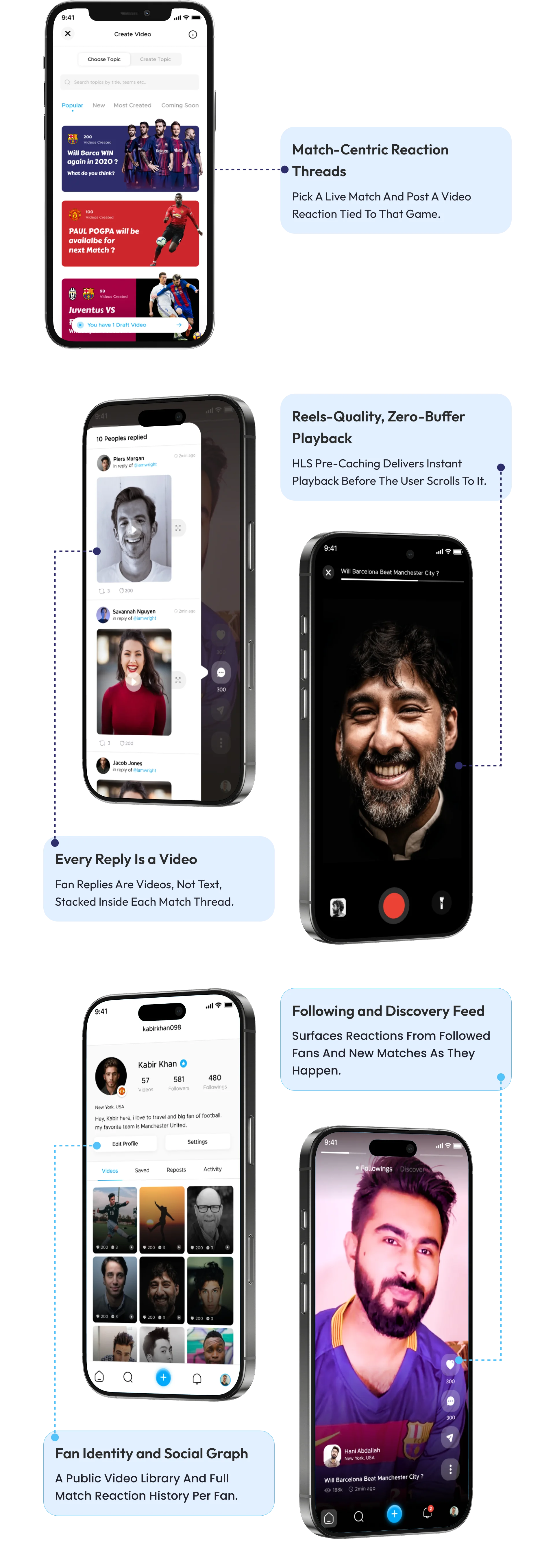 Natta main screens walkthrough built by AppMatic Tech