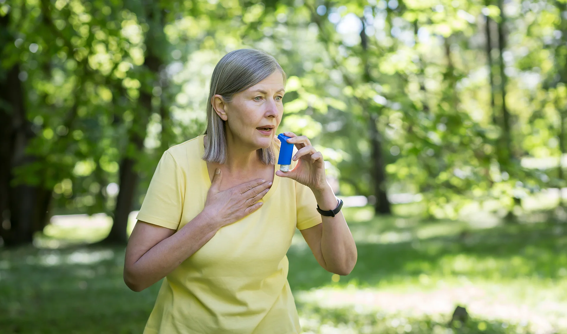 Asthma Controller zone status and lung function test screen built by AppMatic Tech for Northwestern Medicine
