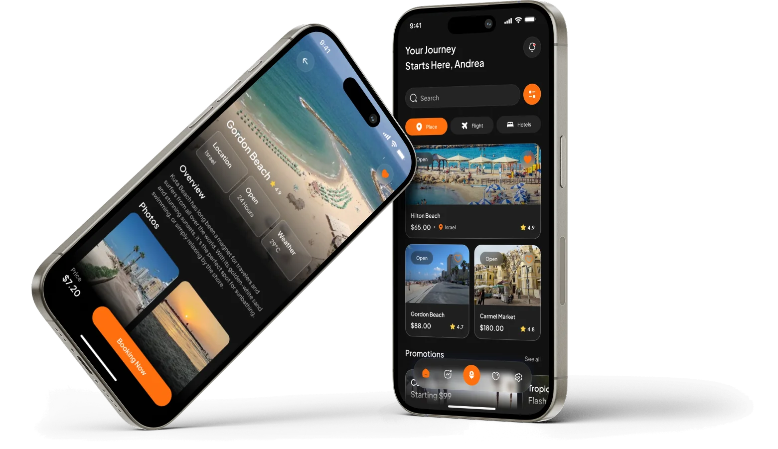 TLV Places travel platform built by AppMatic Tech