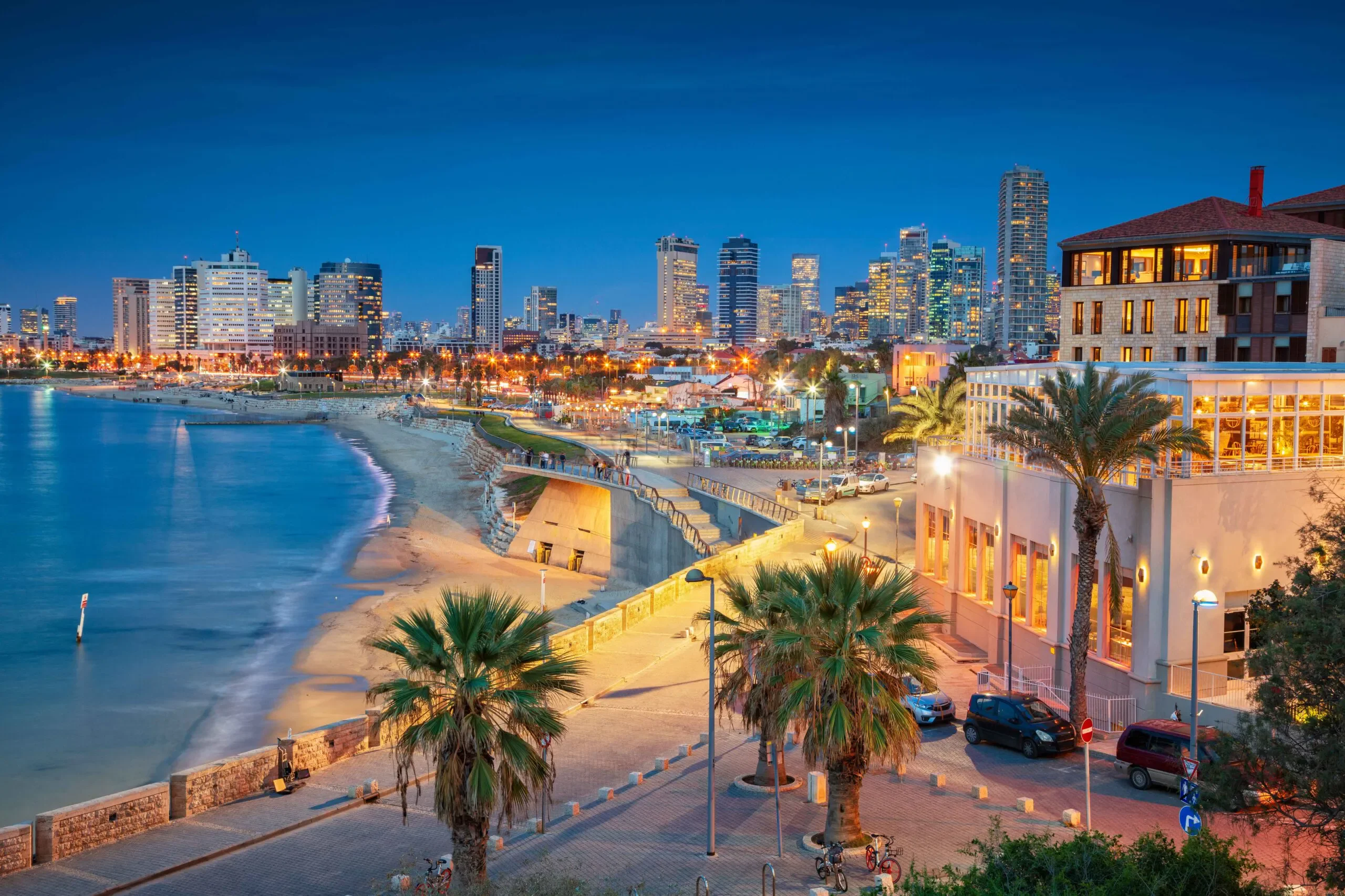 TLV Places iOS map view and distance filter screen built by AppMatic Tech in Swift