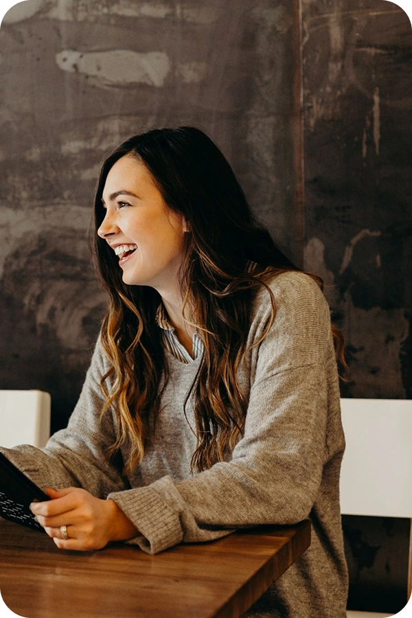Product owner reviewing a mobile app
